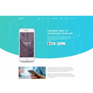 App Landing Page – HTML Template